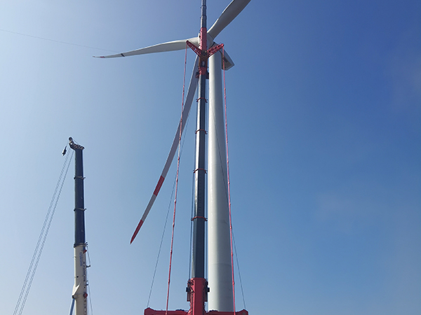 中电投陕县雷震山二期87MW风电场工程