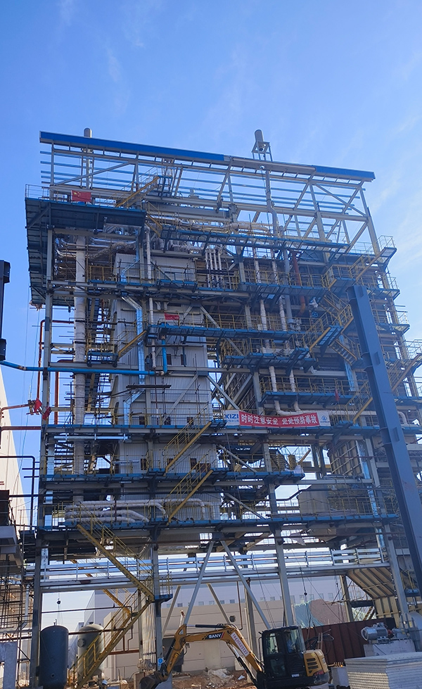 山西龙星碳基新材料循环经济产业筑炉保温工程