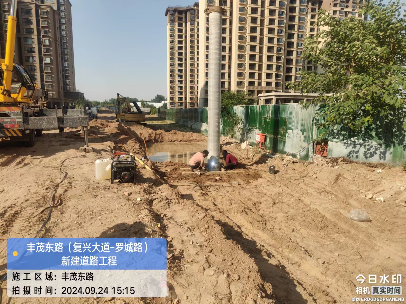 丰茂东路（复兴大道-罗城路）新建道路工程
